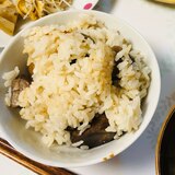 簡単 甘栗剥いちゃいました で栗ご飯